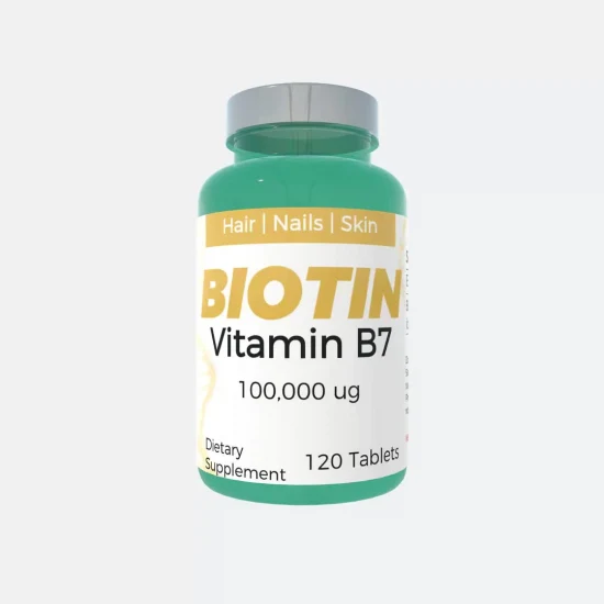 Пищевая добавка для ухода за ногтями Dmscare Биотиновые таблетки Витамин B7 Таблетки Биотин